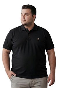 Camisa Polo Premium Malha Vichy Manga Curta Dockston