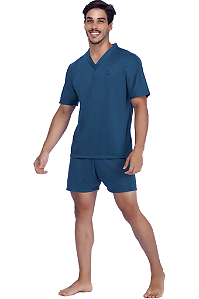 Pijama Meia Manga Liso Souza