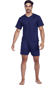 Pijama Meia Manga Malha Suede Souza