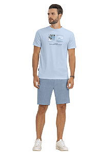 Camiseta Masculina Manga Curta Diametro