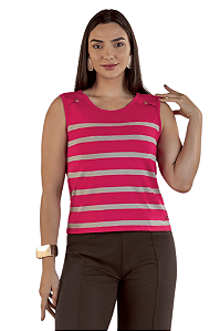 Regata Gola Redonda Listrada Juanna