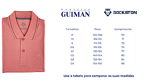 Polo Essencial Piquet com Elastano Dockston