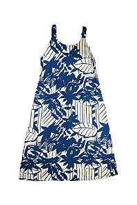 Vestido Viscose Plana Alça Mirasul