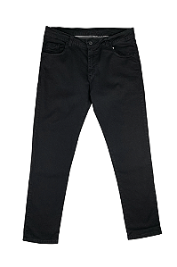 Calça Jeans Escuro Bolso Redondo Robert Pierre