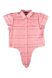 Camisa Feminina Rendada Lasie Franciele Manifesto
