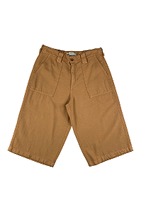Bermuda Linho Feminina Longa Leblue