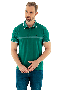 Camisa Polo Verde Claro Retilinea Venere