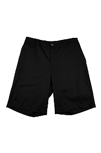 Bermuda Feminina Preta Jortis Linen Barrielli