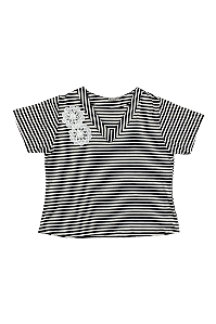 Blusa Manga Curta Barrielli