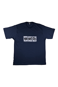 Camiseta Plus Size Estampa de Moto Rippoint