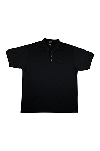 Camisa Polo Plus Size Masculina Manga Curta Piquet Básica Texturizada Rippoint