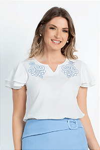 Blusa Feminina Viscose Medimodas