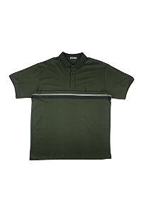 Polo com três botões na gola 100% algodão Ferreira Mello