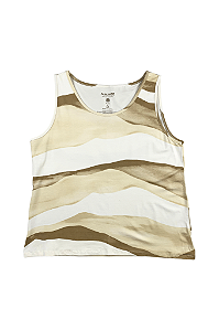 Regata Feminina Plus Size Reta Em Viscose Stretch Malwee