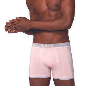 Cueca Boxer Sem Costura Microfibra Seamless Poliamida Lupo