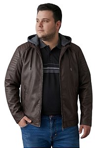 Jaqueta Masculina com Capuz Broken Rules