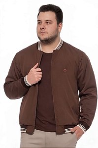 Jaqueta Bomber Marrom Dockston