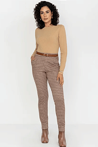 Calça Jacquard Xadrez Mirasul