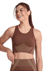 Top Seamless Alongado Ritmo LSport Lupo