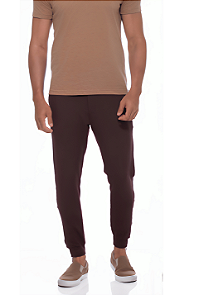 Calça Jogger Moletom Masculina Slim Fit Dockston