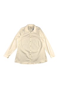 Camisa Social Feminina Manga Longa em Algodão com Elastano Cativa
