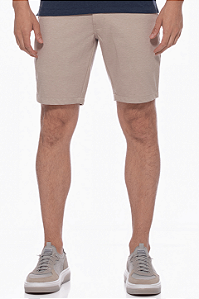 Bermuda Masculina Alfaiataria em Malha Premium Comfort Fit Dockston