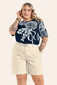 Blusa Feminina em Viscose Creponada Secret Glam