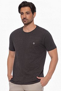 Camiseta Manga Curta Masculina Gola Redonda Premium Drift Iron Dockston