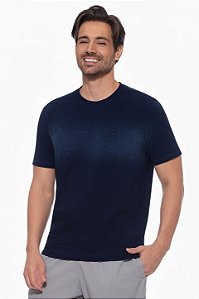 Camiseta Manga Curta Masculina Gola Redonda Premium Indigo Dockston