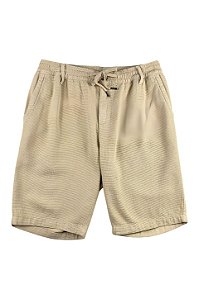 Bermuda Masculina Casual Algodão Com Cordão Assédio Jeans