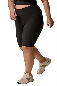 Bermuda Feminina Plus Size Esportiva Em Malha Com Proteção UV50+ Active Malwee