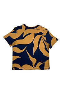 Blusa Feminina Estampada Decote Retilínea Em Moletinho De Viscose Malwee