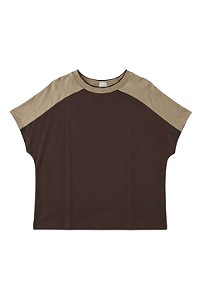 Blusa Básica Feminina Decote Retilínea De Viscose Manga Curta Malwee