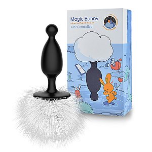Magic Bunny - Plug Anal Vibratório com APP - Magic Motion