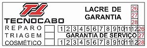 15000 Lacre Garantia Selo Adesivo Destrutível 3x1cm