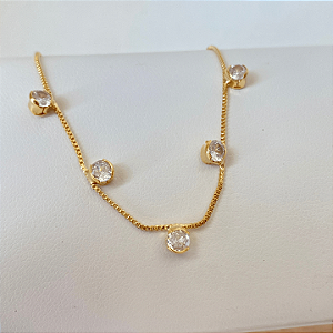 Tornozeleira ponto de luz