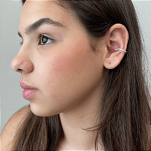 Piercing conch cravejado