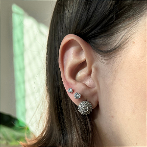 Trio cravejado + ponto de luz