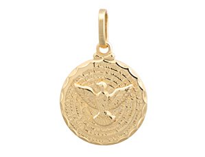 MB 1170 Medalha Espirito Santo BRUNA Semijoias