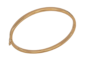 BP 0111 Bracelete 5,5cm Liso Com Fecho BRUNA Semijoias
