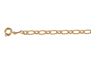 CE 0028 Corrente Elos 1x1 3mm BRUNA Semijoias