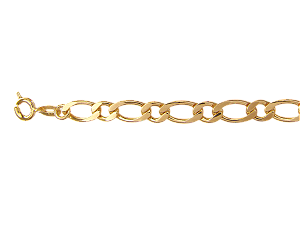 CE 0032 Corrente Elos 1x1 5mm BRUNA Semijoias