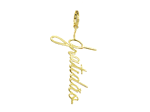 MB 1281 Medalha Cruz Gratidão 4,5cm BRUNA Semijoias