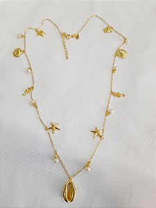 GB 0311 Gargantilha Mar BRUNA Semijóias