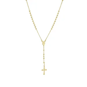 GF 0019 Gargantilha Terço Bolinhas Lisas 3mm Com Fecho 45CM MD Folheados