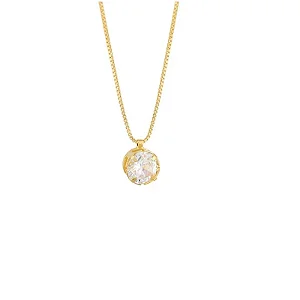 GF 0047 Gargantilha Veneziana 45cm Com Ponto de Luz Redondo 6mm MD Folheados