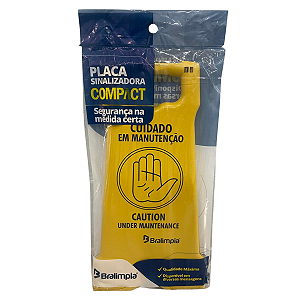 Placa Compact Cuidado Em ManutenÇAo Mvplc0003 Bralimpia