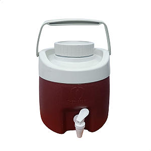 Garrafao Termico 4l Torneira Vermelho Thermofort