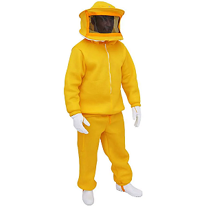 Conjunto Apicultura Prof Api 600/700 Amarelo Sayro Ca 43076/43077