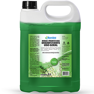 Mirax Desinfetante Pronto Uso Herbal 5l Mpuh Renko